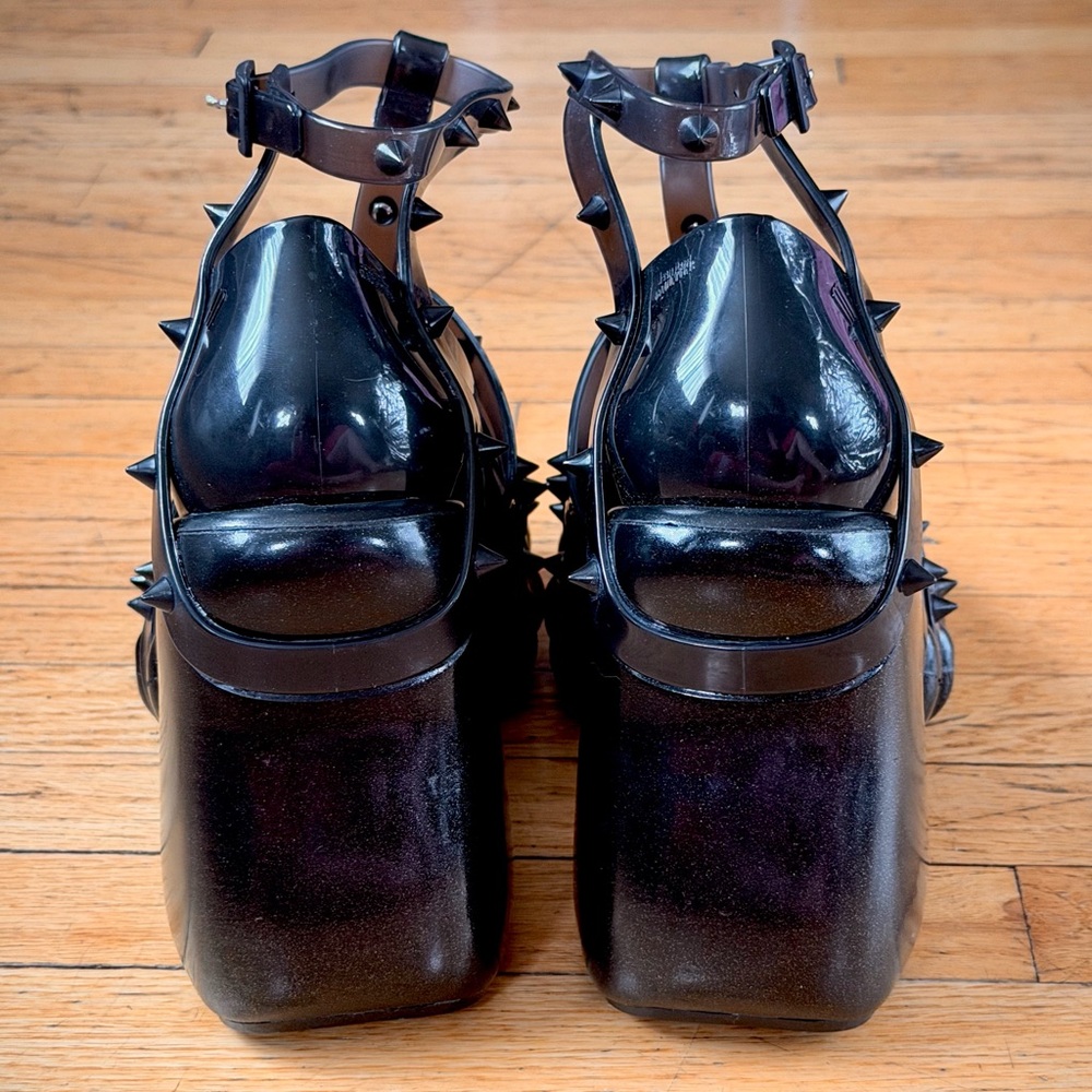 Melissa x Jean Paul Gaultier Punk Love Pump Heels NIB Size 10 Rare - Picture 6 of 12